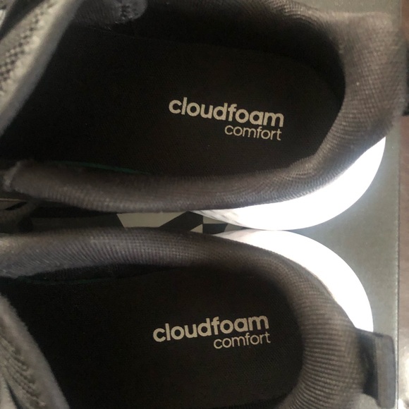 adidas Fluidstreet Running Shoes Black White - Picture 3 of 9